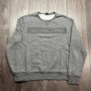 Michael Kors Grey Sweatshirts‎ Women's Large Designer Spell Out